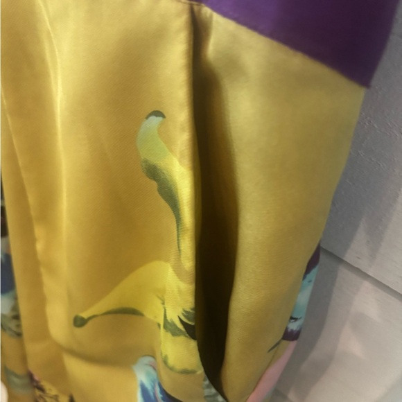 Vince Camuto Yellow and Purple Floral Dress - Picture 5 of 13